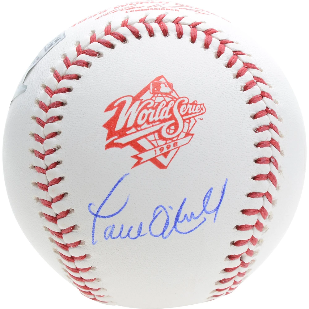Paul O'Neill New York Yankees Autographed World Series Logo Baseball