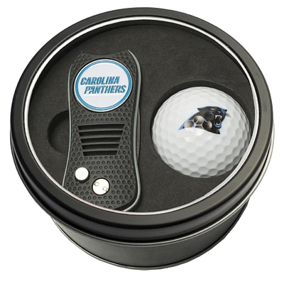 Carolina Panthers Divot Tool & Golf Ball Personalized Tin Gift Set