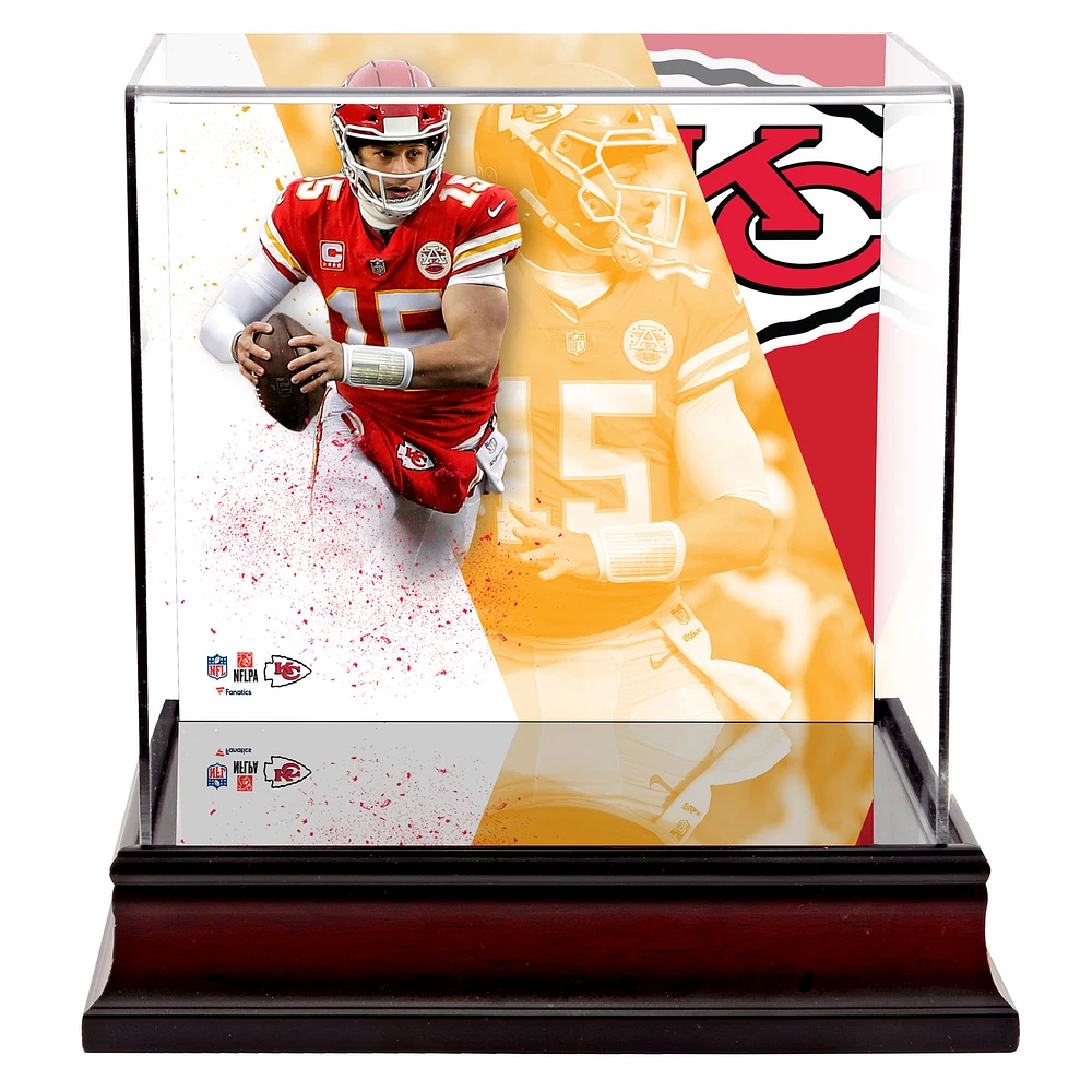 Patrick Mahomes Kansas City Chiefs Deluxe Mini Helmet Case