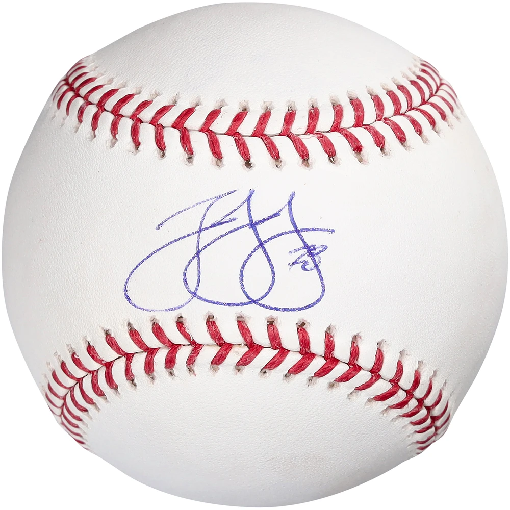 J.D. Davis Athletics Autographed Baseball