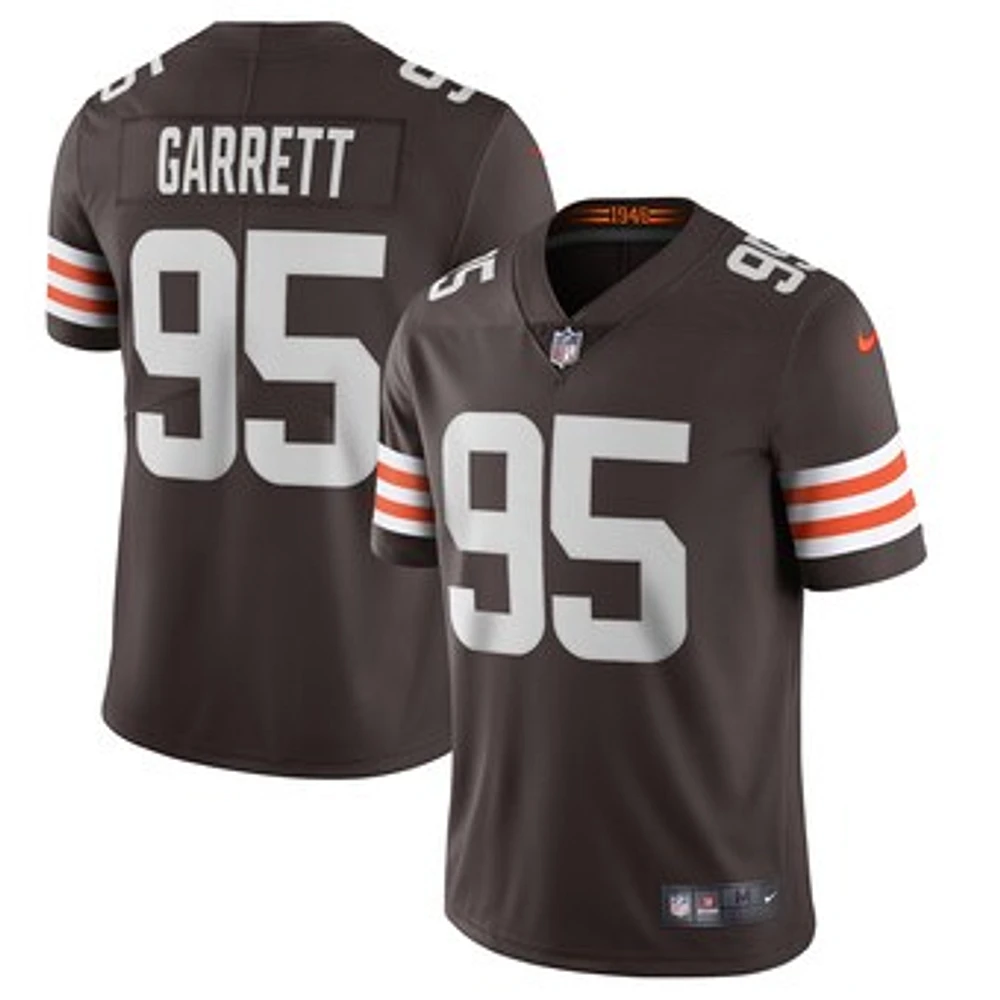 Men's Nike Myles Garrett Brown Cleveland Browns Vapor Limited Jersey