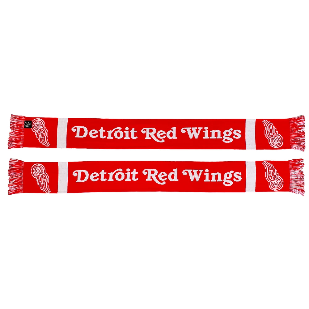 Red Detroit Red Wings Home Jersey Scarf