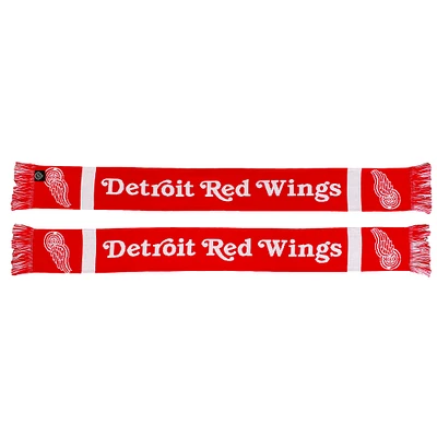 Red Detroit Red Wings Home Jersey Scarf