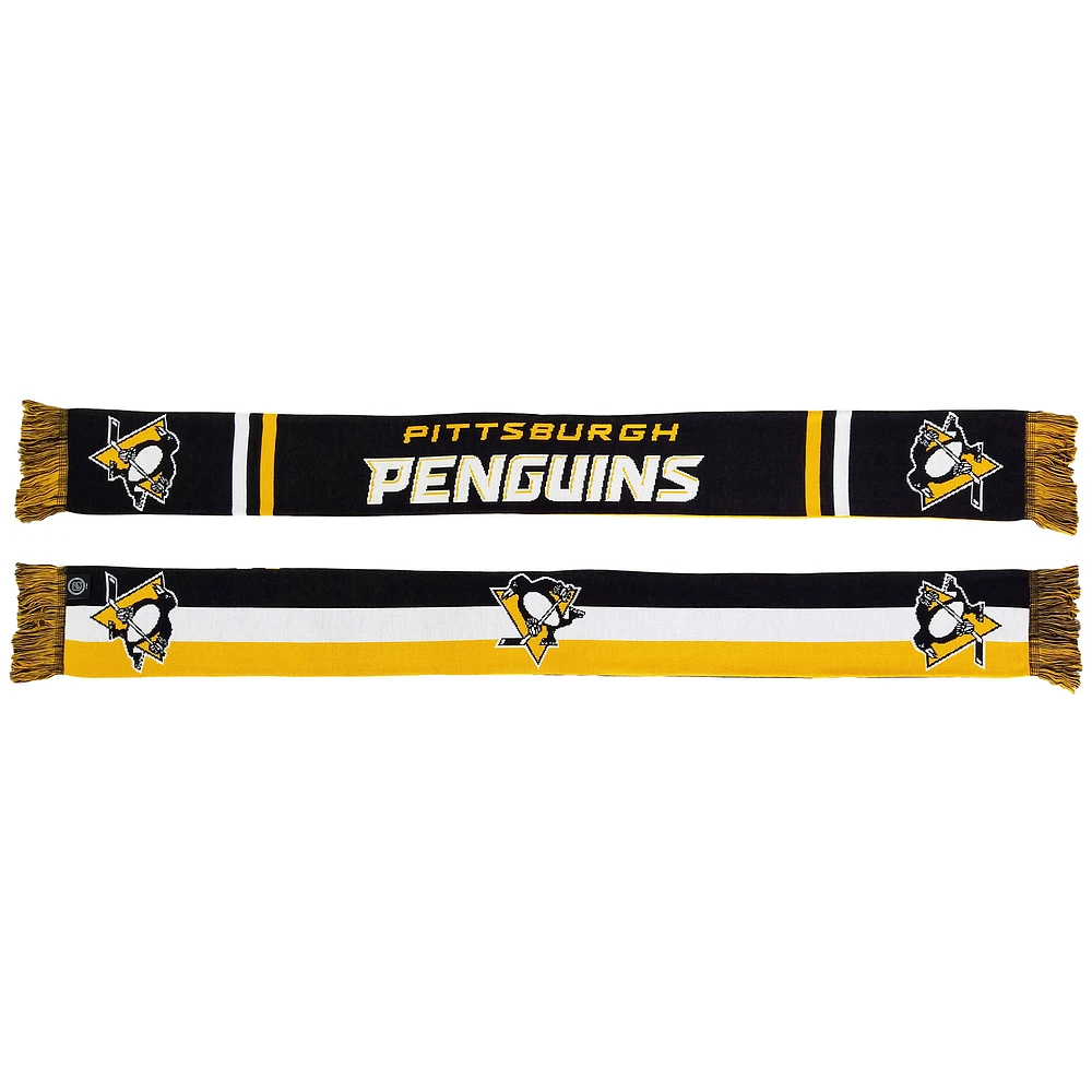 Black Pittsburgh Penguins Home Jersey Scarf
