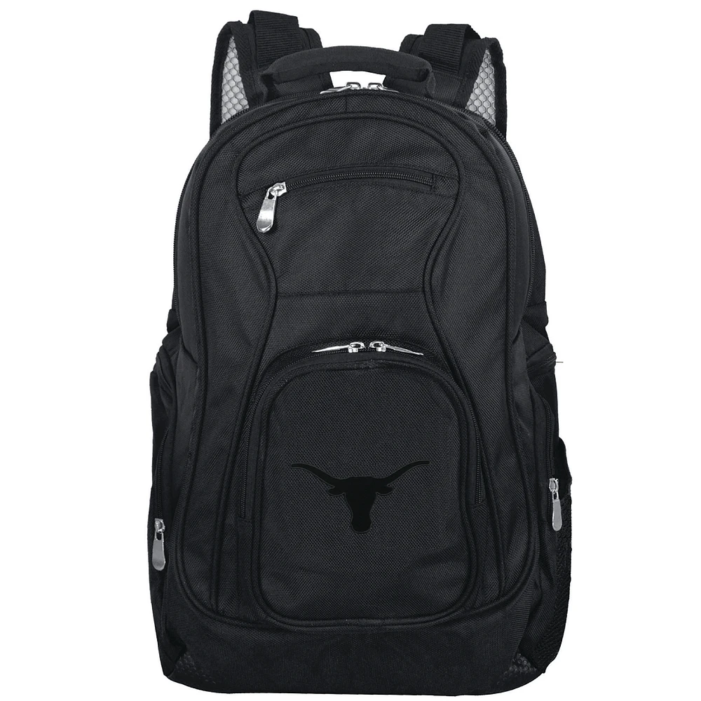 MOJO Black Texas Longhorns Premium Tonal Laptop Backpack