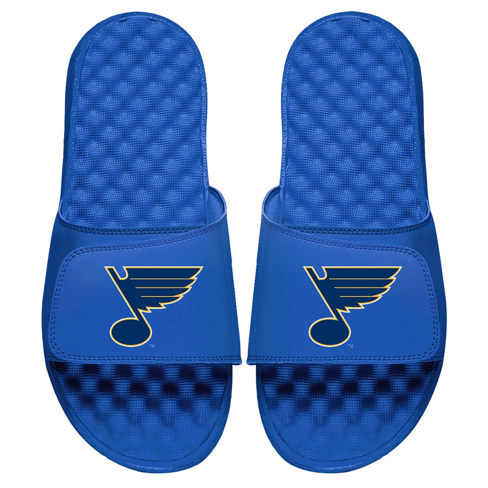 Men's ISlide Royal St. Louis Blues Primary Logo Slide Sandals