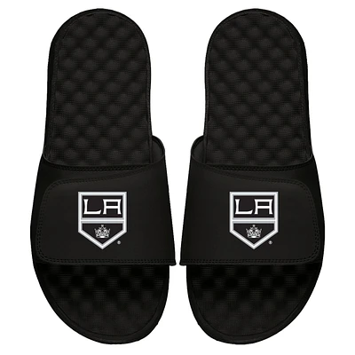 Youth ISlide Black Los Angeles Kings Primary Logo Slide Sandals