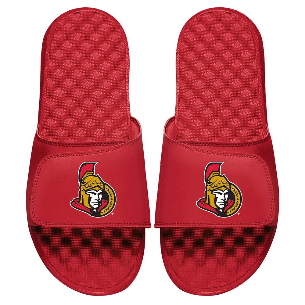 Youth ISlide Red Ottawa Senators Primary Logo Slide Sandals