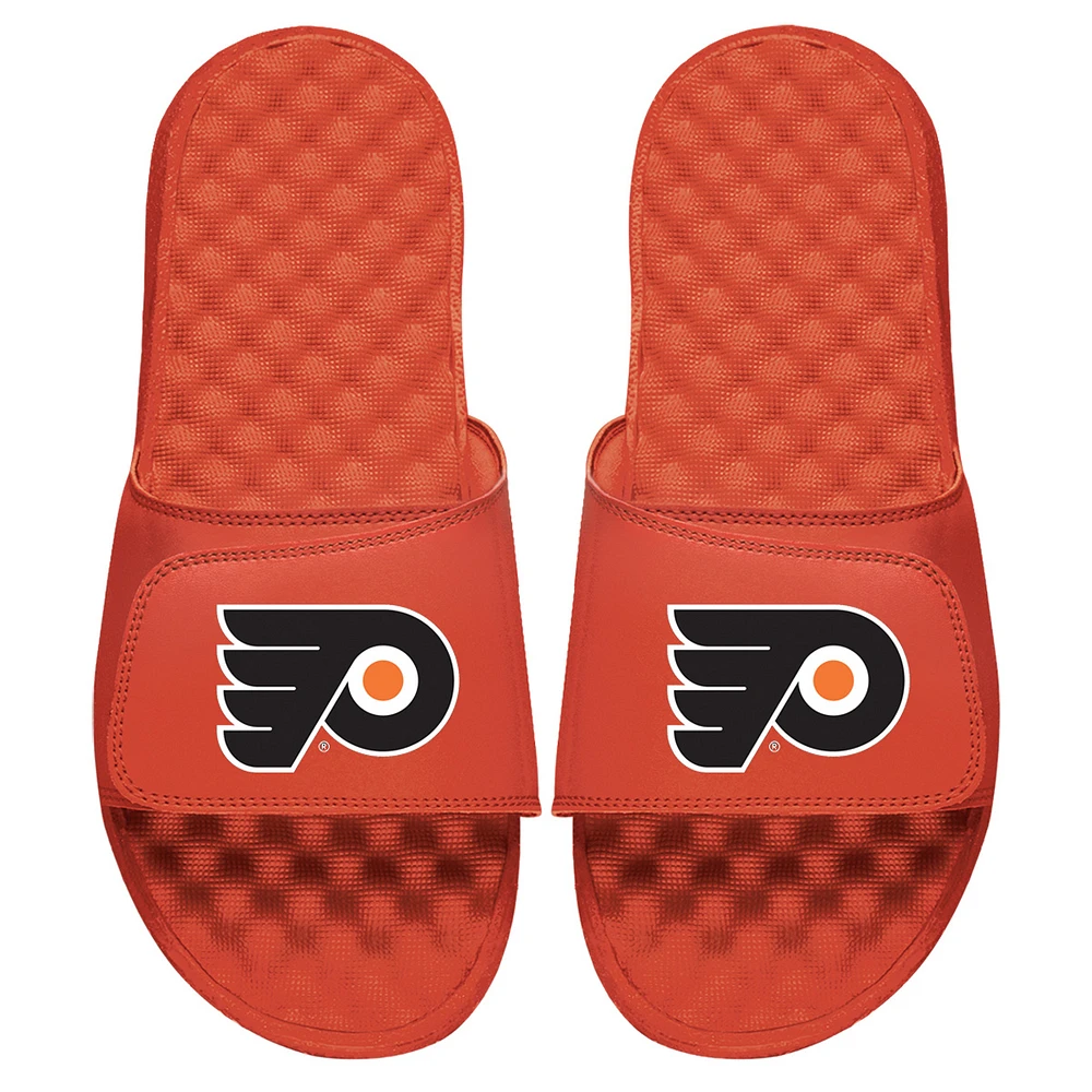 Youth ISlide Orange Philadelphia Flyers Primary Logo Slide Sandals