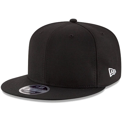 Youth New Era Black Custom 9FIFTY Adjustable Hat