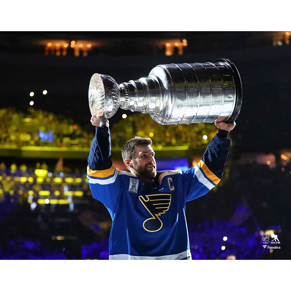 Alex Pietrangelo St. Louis Blues Unsigned Banner Night Photograph
