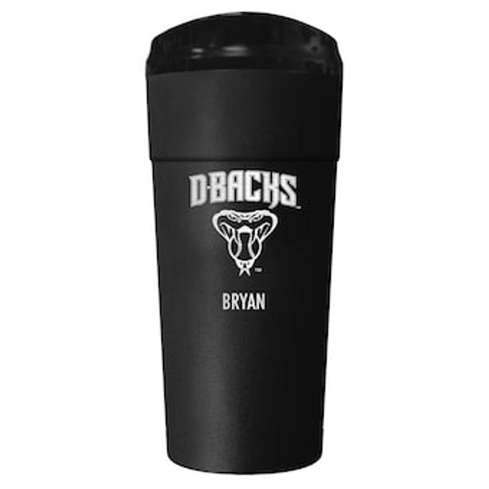 Black Arizona Diamondbacks 24oz. Personalized Stealth Travel Tumbler