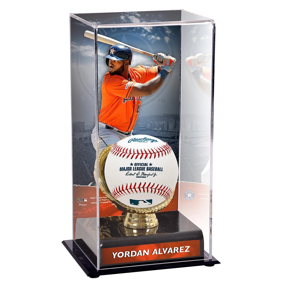 Yordan Alvarez Houston Astros Gold Glove Display Case with Image