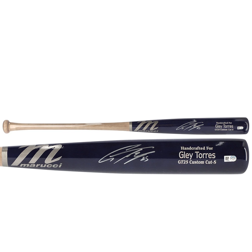 Gleyber Torres Detroit Tigers Autographed Marucci Bat