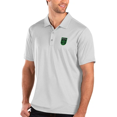 Men's Antigua White Austin FC Balance Polo