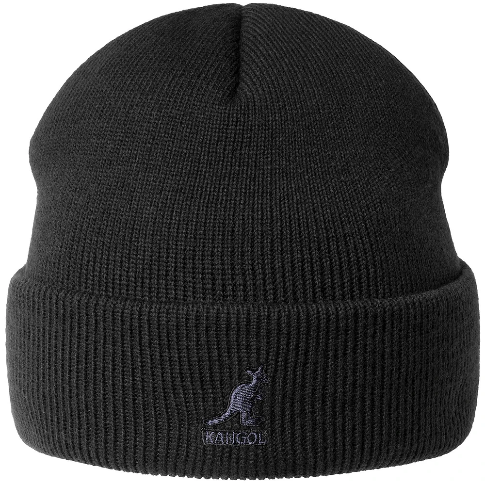 Men's Kangol Black Cuffed Knit Hat