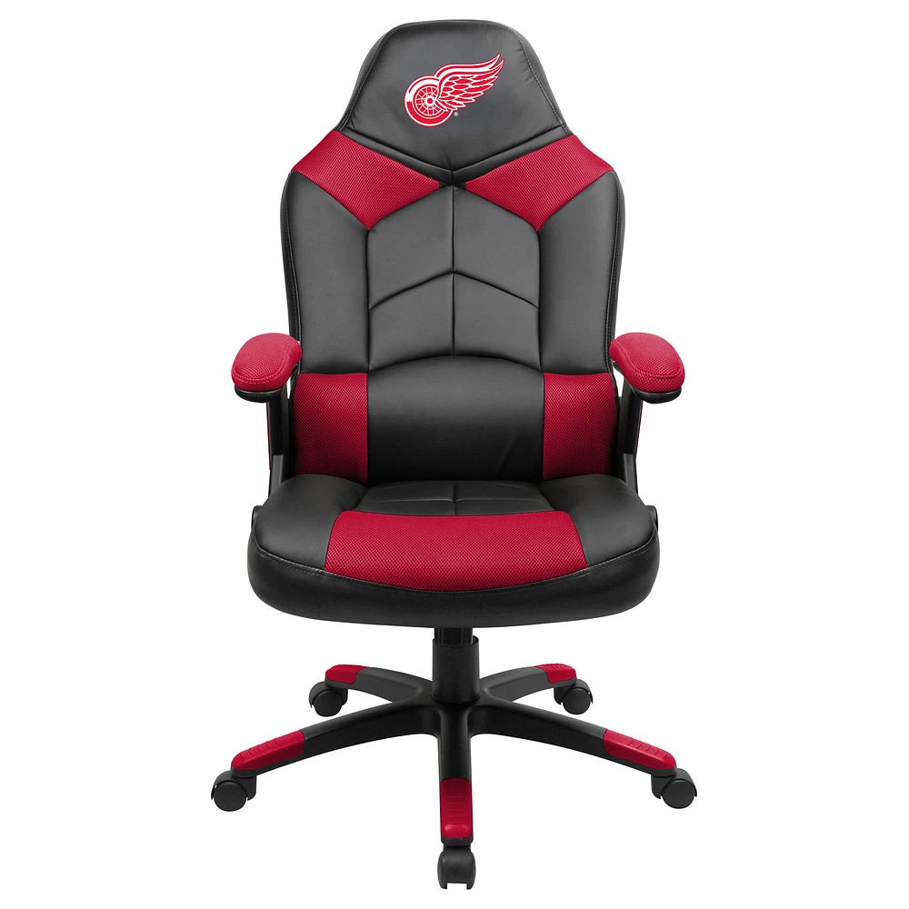 Imperial Black Detroit Red Wings Oversized Game Chair