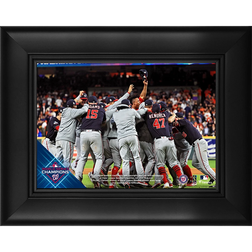 Washington Nationals Framed 5" x 7" 2019 World Series Champions Collage