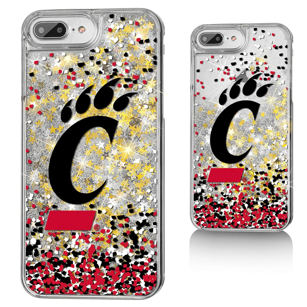 Cincinnati Bearcats iPhone Glitter Confetti Design Case