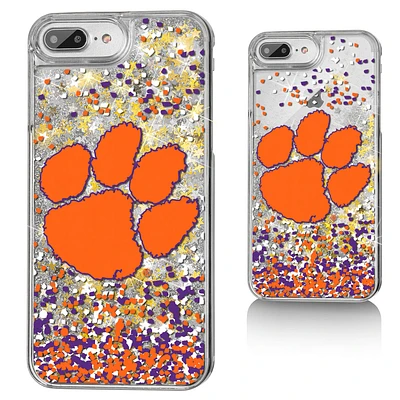 Clemson Tigers iPhone Glitter Confetti Design Case