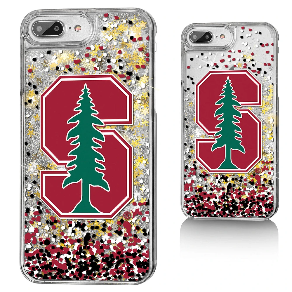 Stanford Cardinal iPhone Glitter Confetti Design Case