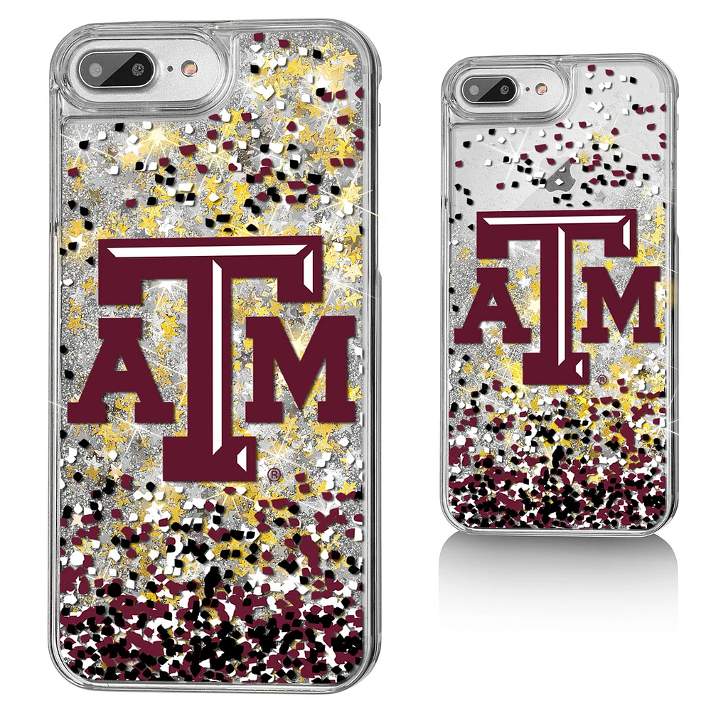 Texas A&M Aggies iPhone Glitter Confetti Design Case