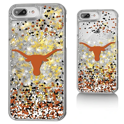 Texas Longhorns iPhone Glitter Confetti Design Case