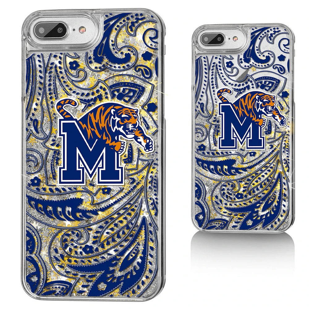 Memphis Tigers iPhone Glitter Paisley Design Case