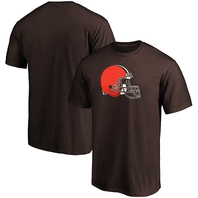 Men's Fanatics Brown Cleveland Browns Primary Logo T-Shirt