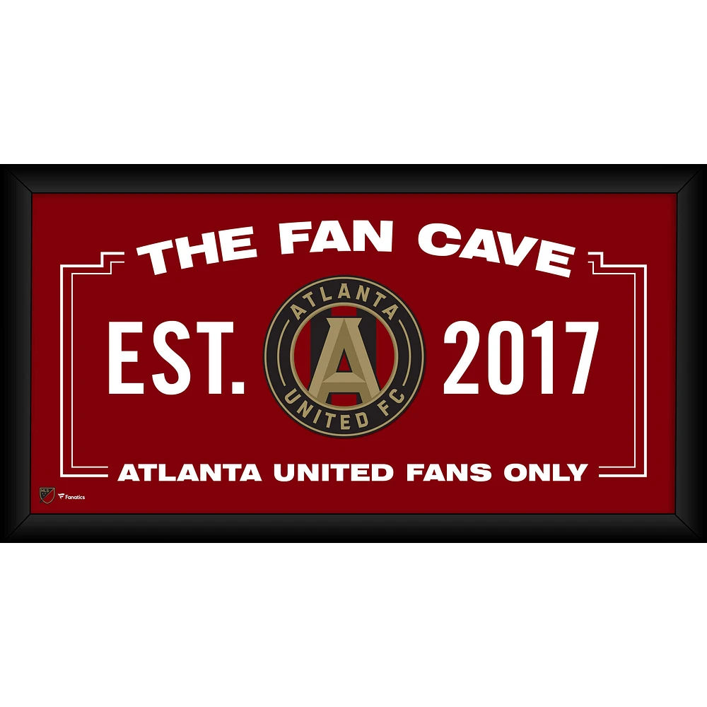 Atlanta United FC Framed 10" x 20" Fan Cave Collage