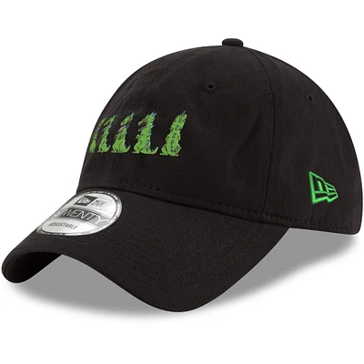 Men's New Era Black Reptar 9TWENTY Adjustable Hat