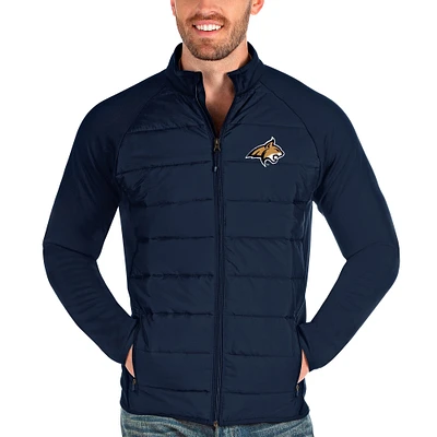 Men's Antigua Navy Montana State Bobcats Altitude Full-Zip Jacket