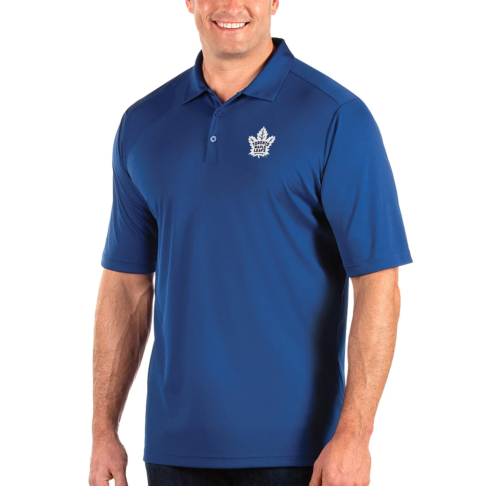 Men's Antigua Royal Toronto Maple Leafs Big & Tall Tribute Polo