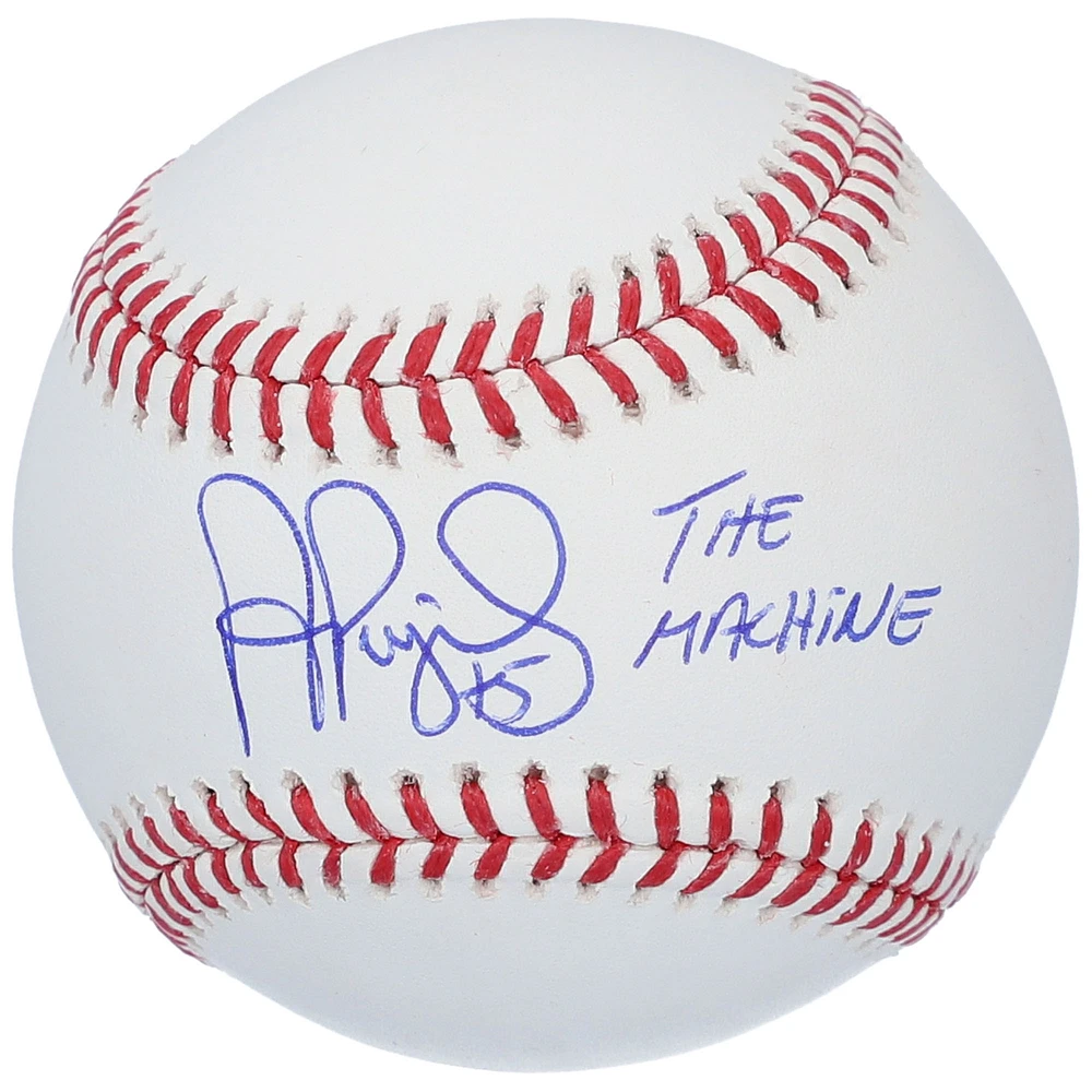 Albert Pujols St. Louis Cardinals Autographed Baseball with "The Machine" Inscription