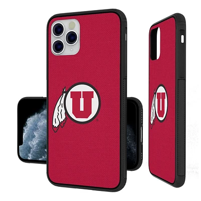 Utah Utes iPhone Solid Design Bump Case