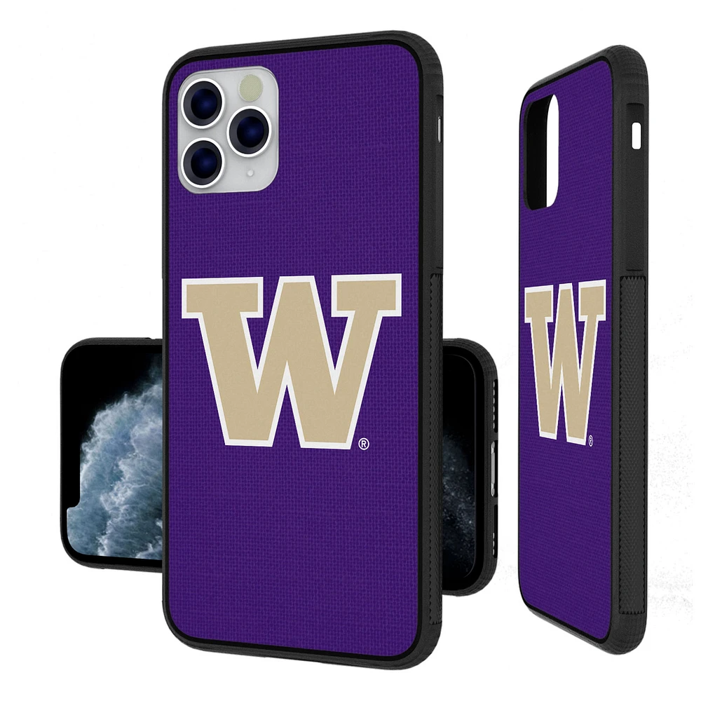 Washington Huskies iPhone Solid Design Bump Case