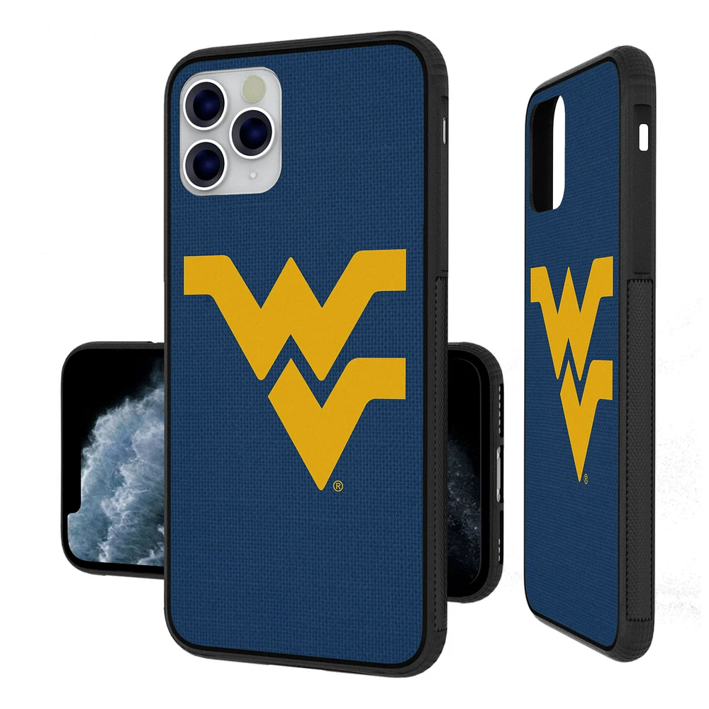West Virginia Mountaineers iPhone Solid Design Bump Case