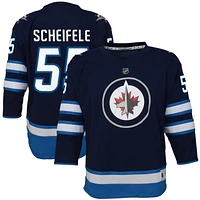 Youth Mark Scheifele Navy Winnipeg Jets Home Replica Player - Jersey