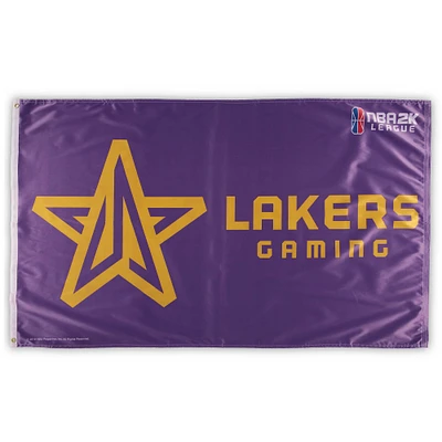 WinCraft Lakers Gaming 3' x 5' Logo One-Sided Flag