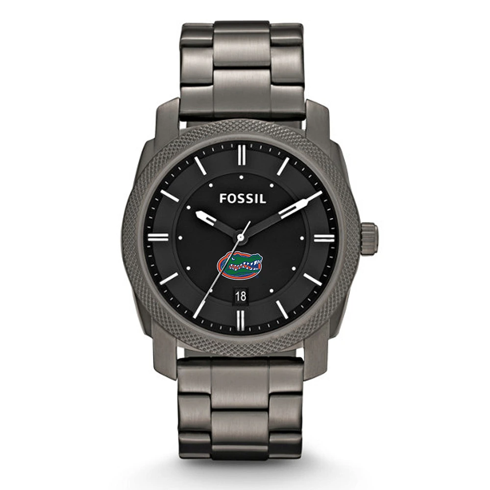 Fossil Florida Gators Machine Smoke Stainless Steel Watch