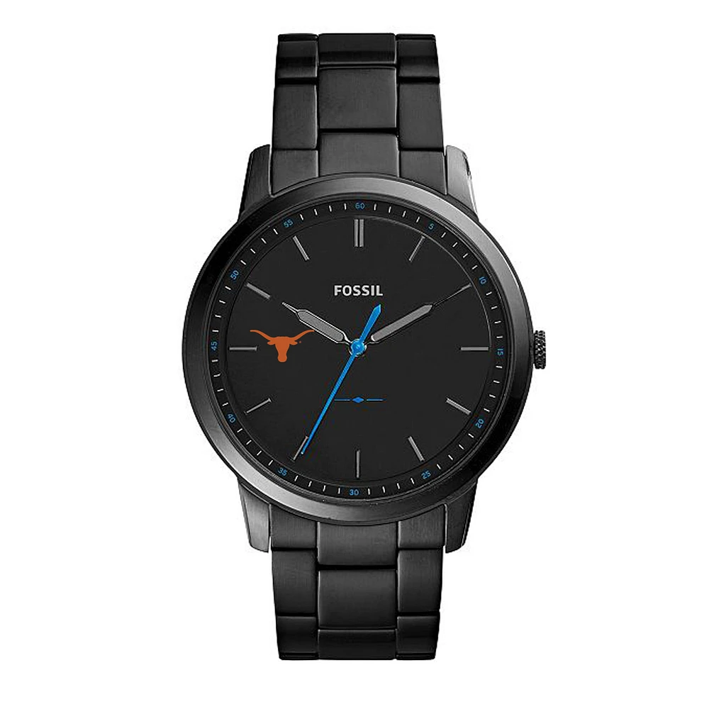 Men's Fossil Texas Longhorns The Minimalist Slim Stainless Steel Watch