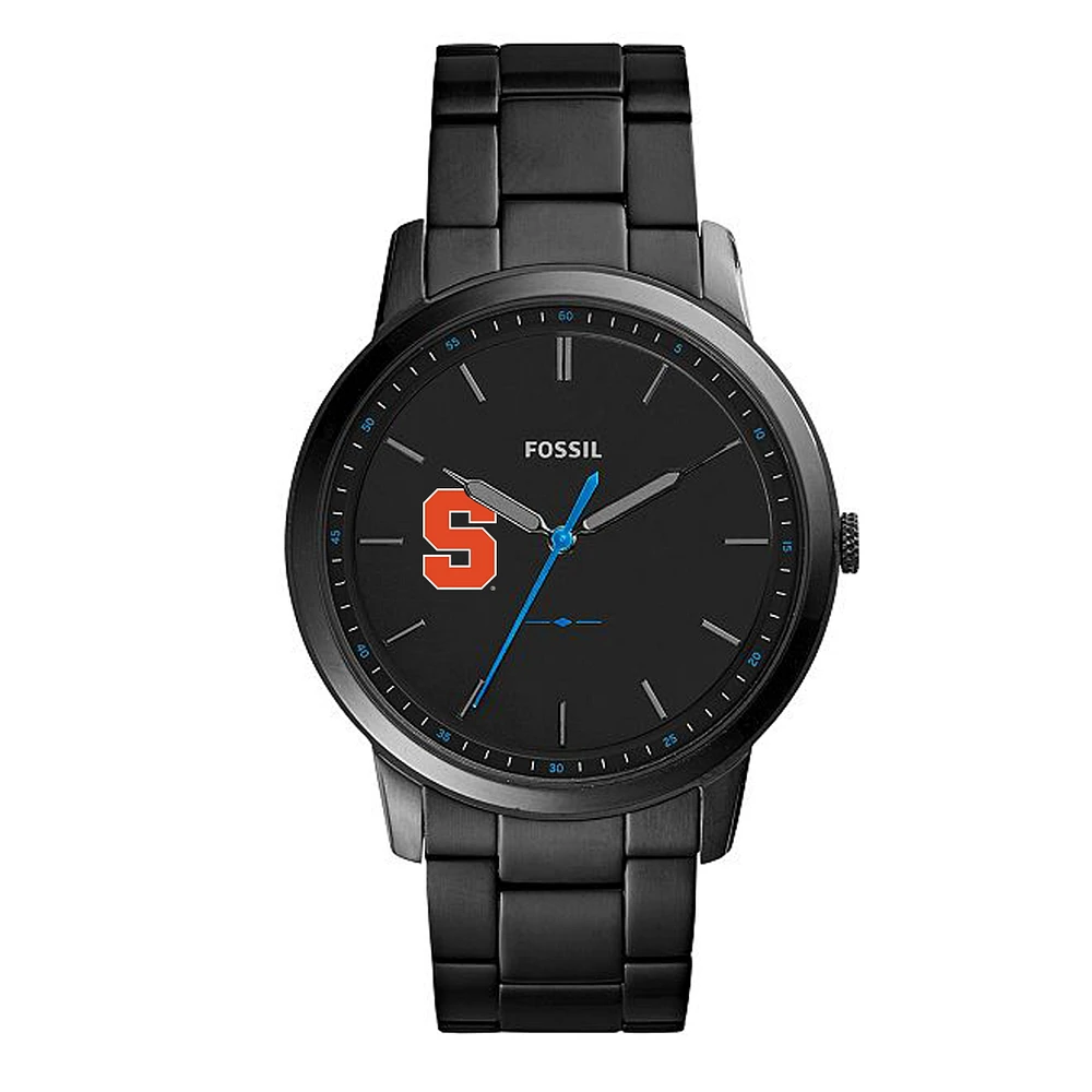 Men's Fossil Syracuse Orange The Minimalist Slim Stainless Steel Watch