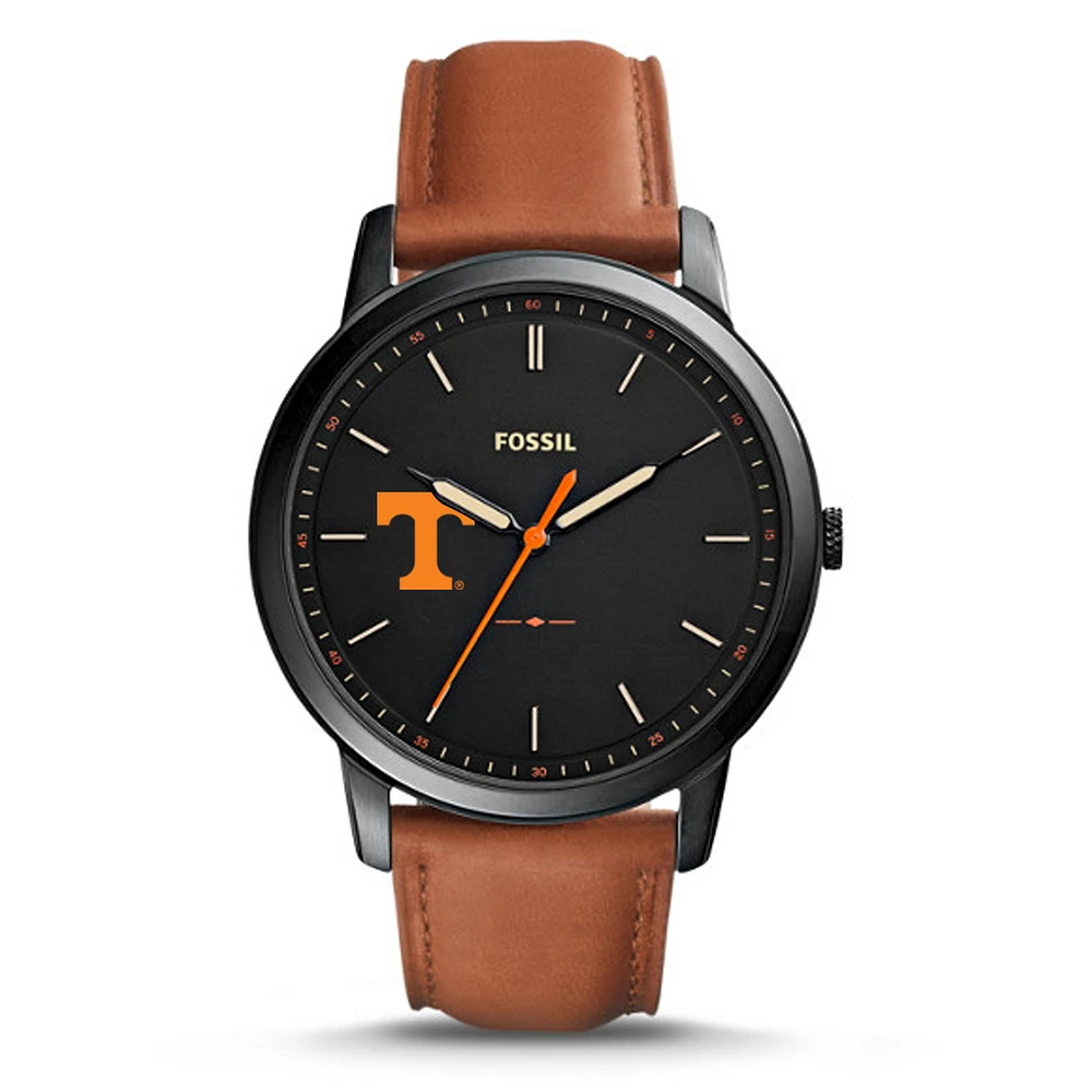 Men's Fossil Tennessee Volunteers The Minimalist Slim Leather Watch