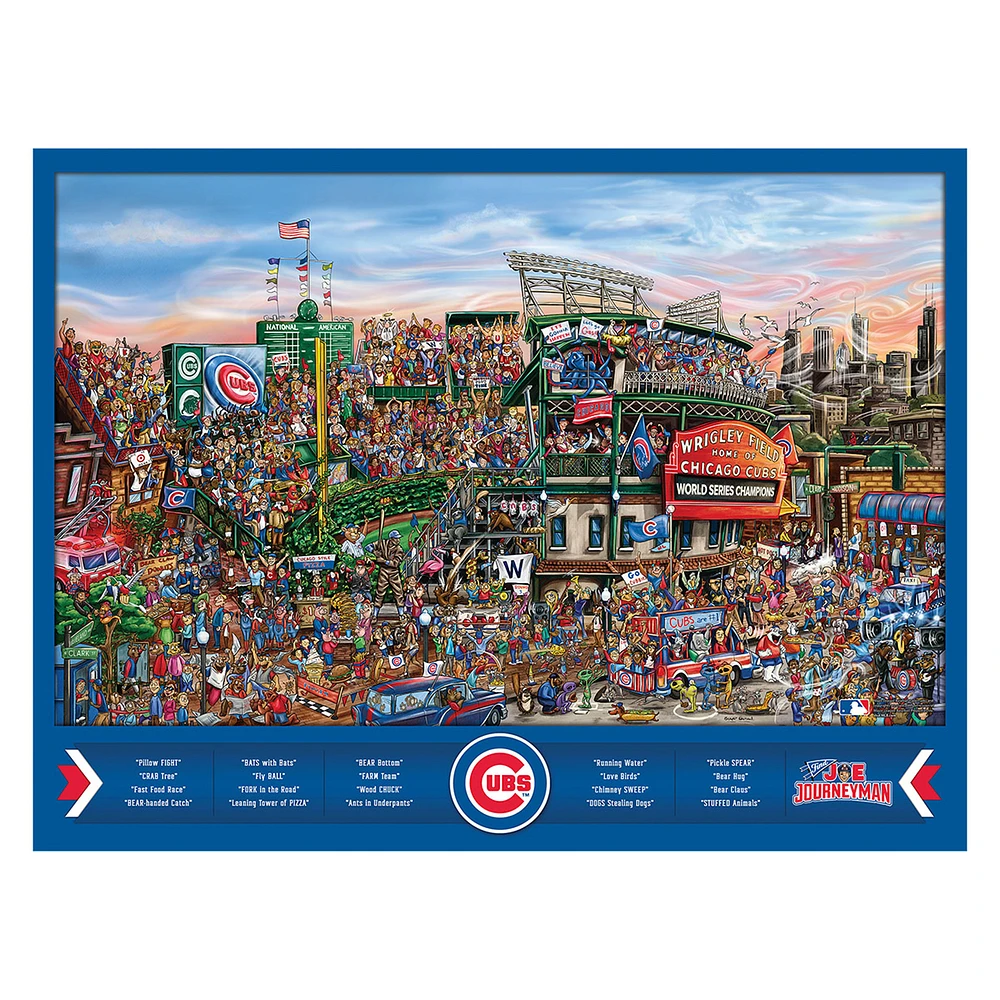 Chicago Cubs 500-Piece Joe Journeyman Puzzle