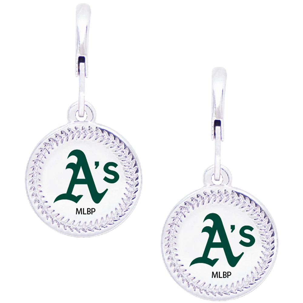 Women's Swarovski Athletics Team Logo Earrings
