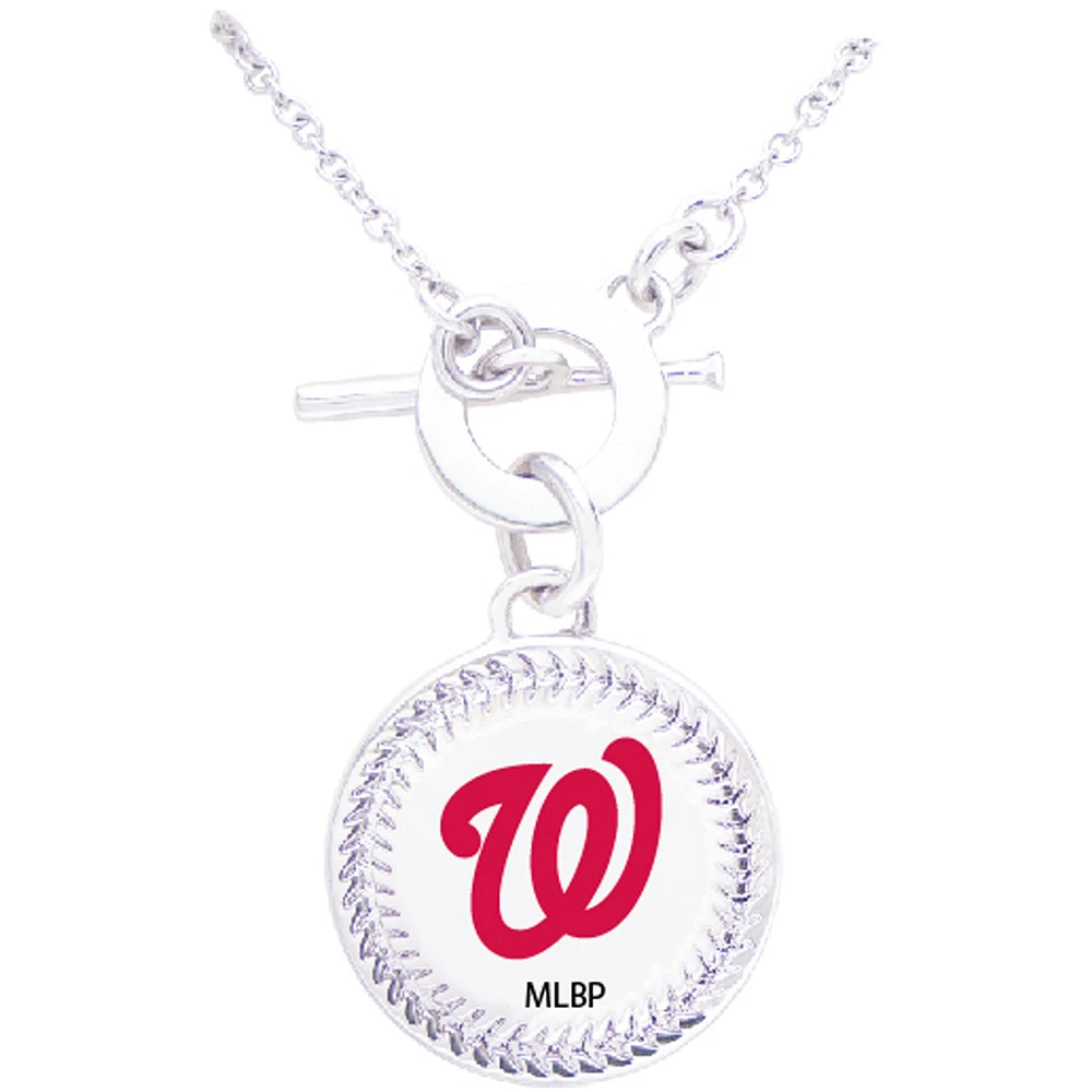 Women's Swarovski Washington Nationals Team Logo Necklace