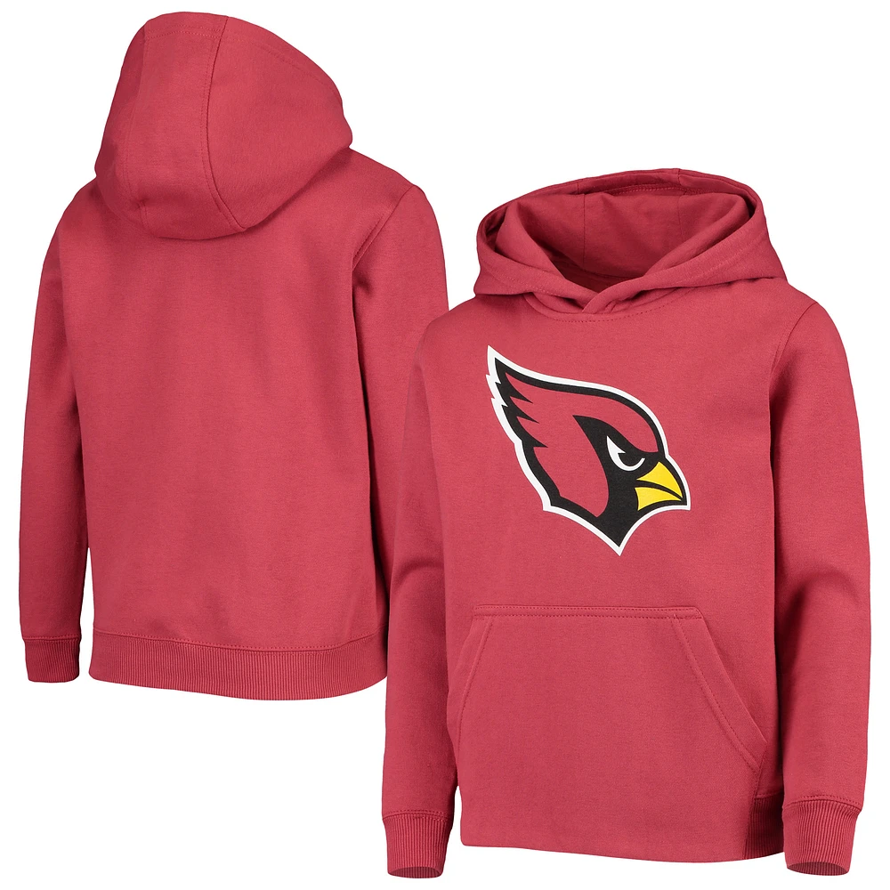 Youth Cardinal Arizona Cardinals Primary Team Logo Pullover Hoodie