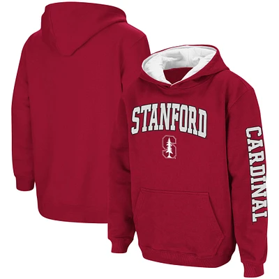 Youth Colosseum Cardinal Stanford 2-Hit Team Pullover Hoodie