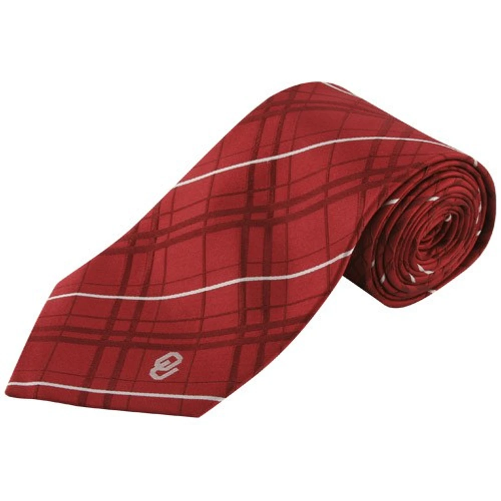 Oklahoma Sooners Crimson Oxford Woven Tie