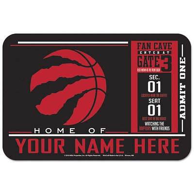 WinCraft Toronto Raptors 20'' x 30'' Personalized Floor Mat